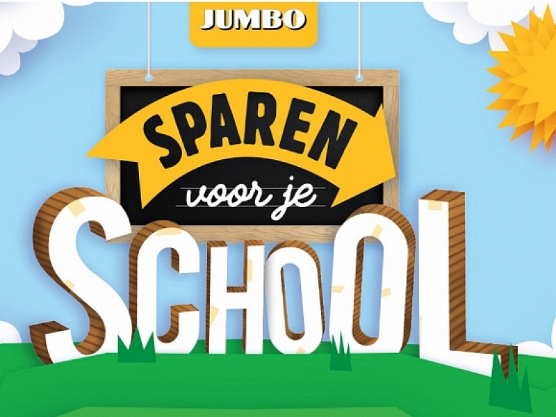 Sparen voor de school bij Jumbo